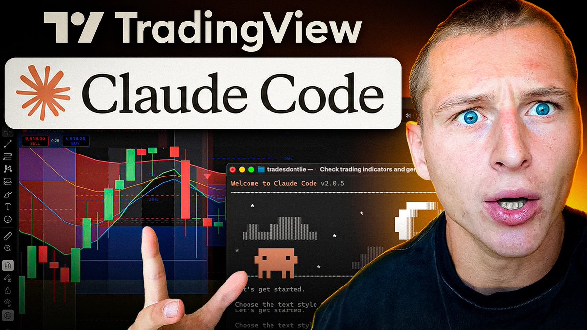 cryptorover's tweet photo. How To Connect Claude to Tradingview (Trading on Autopilot) 

Watch now: 👇
https://t.co/K5k4cG5syB https://t.co/82OW7f07av