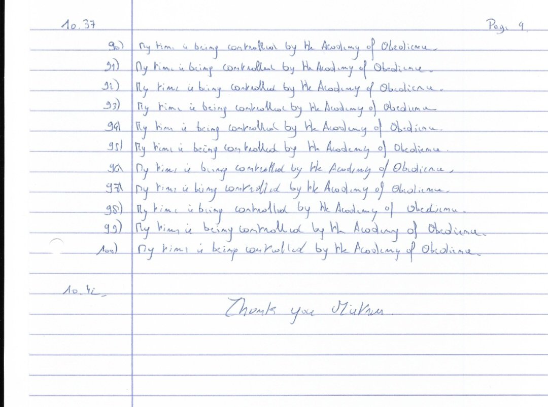 The Academy of Obedience tweet media