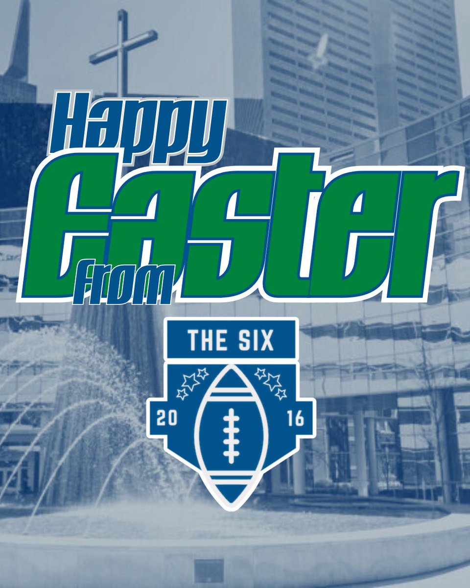 TheSixFFL's tweet photo. He is Risen! Happy Easter from The Six https://t.co/z1PkQ5RbrL