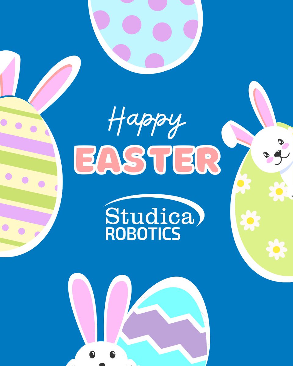 Studica's tweet photo. Happy Easter from all of us at Studica Robotics! https://t.co/FpEyiLaT7x