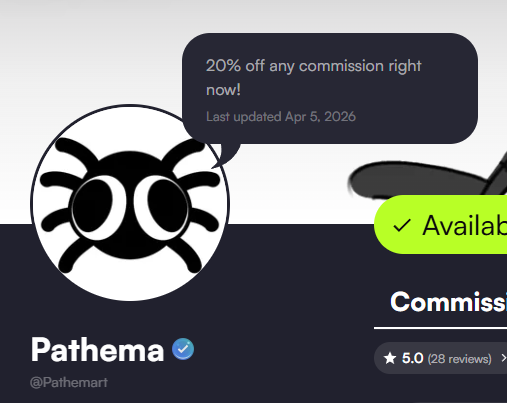 ⊹ ࣪Pathema🕷️🎨‧₊˚ tweet media