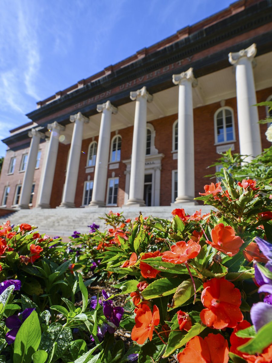 Clemson University tweet media