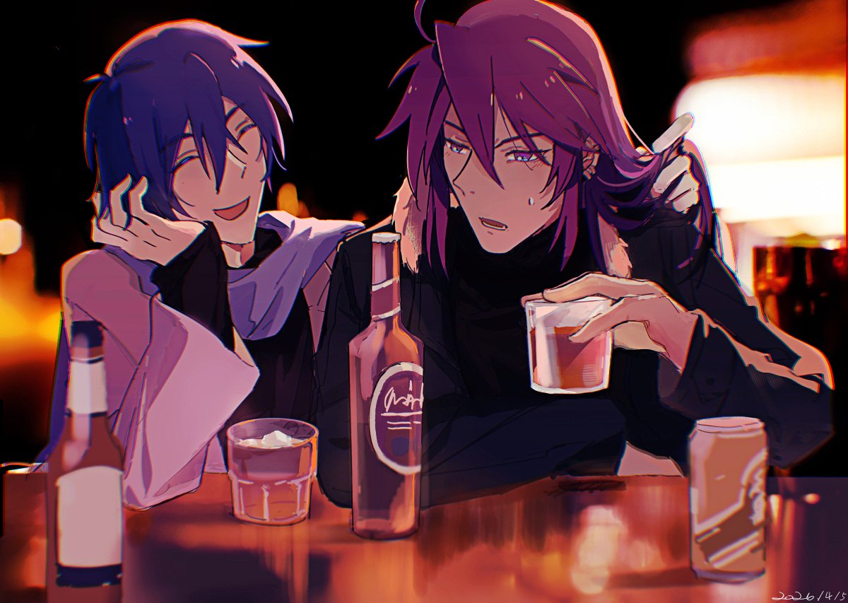 yinnnice's tweet photo. #神威がくぽ #KAITO
🥃🥃 https://t.co/hhASQ062jn