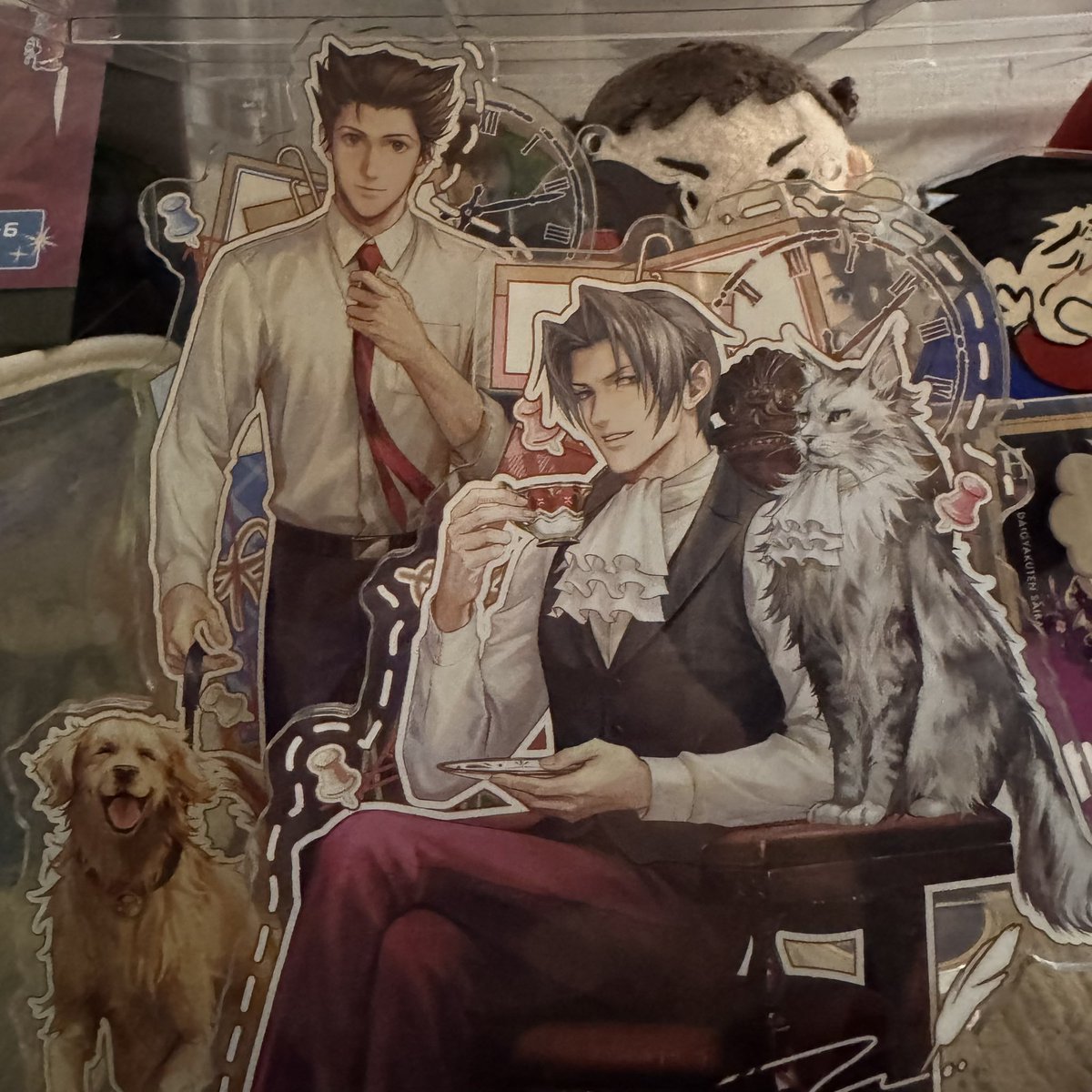 내일 출근하기 싫은 일요일 밤입니다 하지만 아크릴 날및을 보면 임금노동을 할 마음이 생깁니다 내일도 화이팅