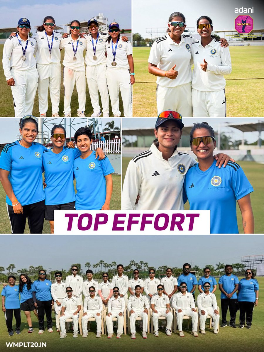 wmpltournament's tweet photo. A campaign to be proud of! Maharashtra stars put up a शानदार show to finish as runners-up of the senior women’s inter zonal multi trophy. 💪

#ThisIsMahaCricket
#AdaniWomensMaharashtraPremierLeague #WMPL #WMPL2025 #womenscricket https://t.co/HDPdMP4Q1d