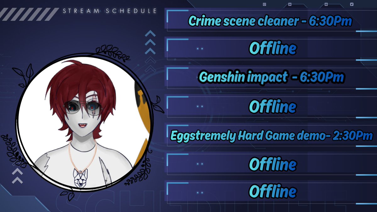 XDRetrogaming's tweet image. Weekly stream schedule 06th - 10th / 6:30Pm

twitch.tv/XDRetrogaming

#TwitchStream #VtuberCommunity #StreamingLife #GamingContent #LiveStreaming