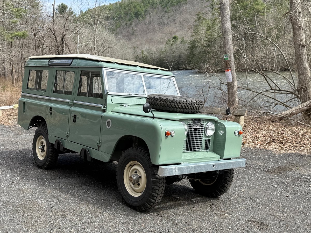 N_Am_Overland's tweet image. 1961 Series II 109" Station Wagon

#landrovers #Testdrive #Fullrestoration #SeriesLandRover #MyLandy