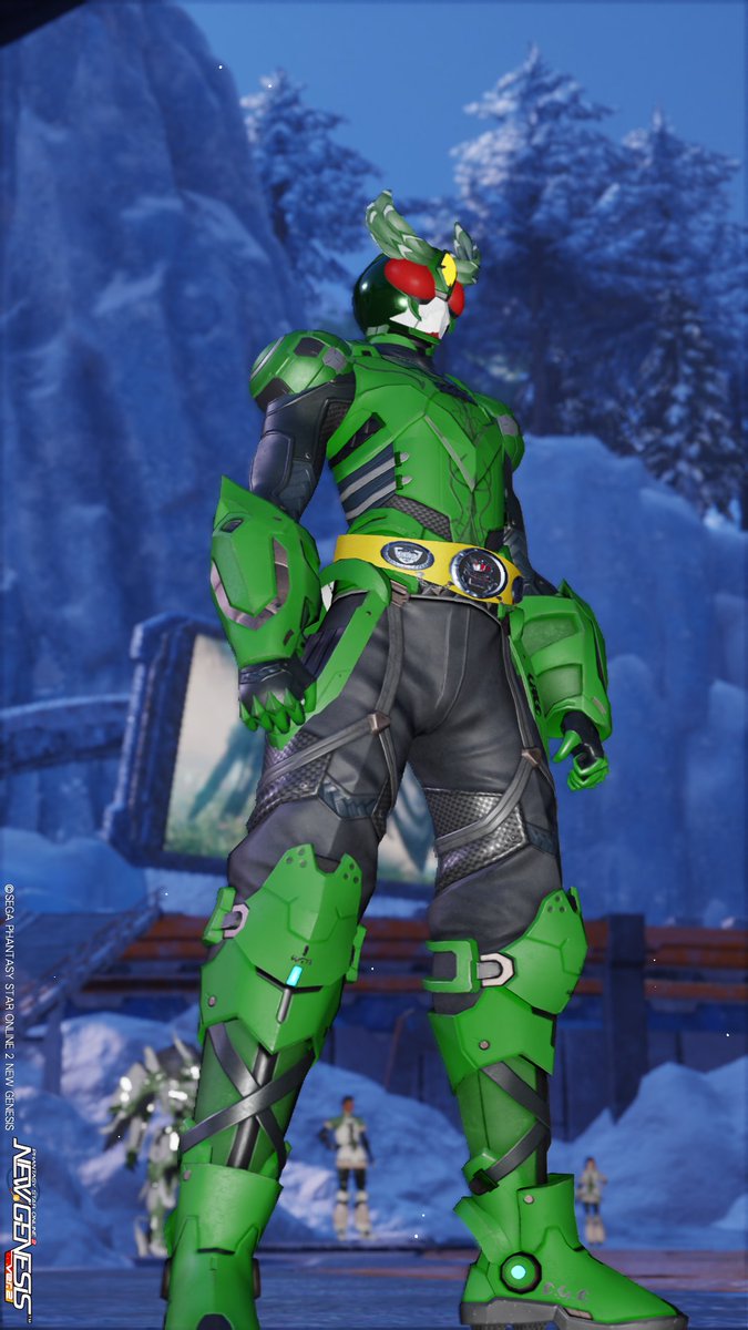 #PSO2NGS2 毎週見てなかったので詳しく知らないライダー😅