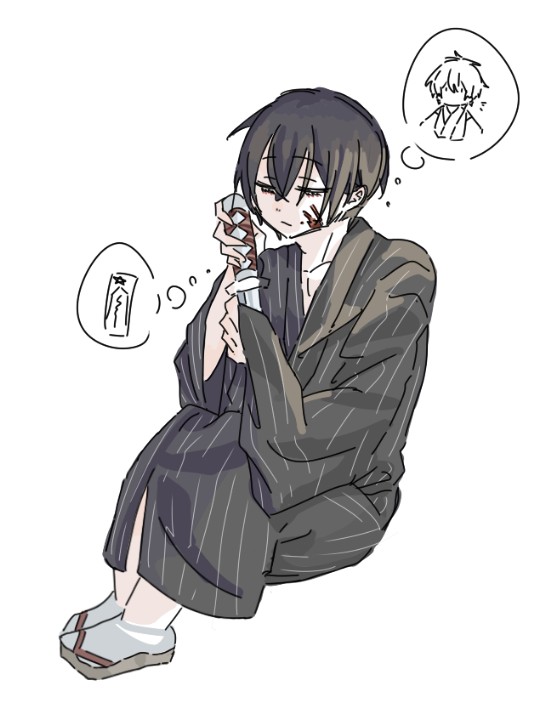 群青になったサメ tweet media