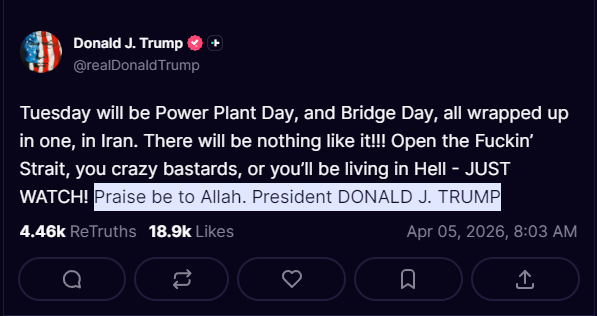 Now The End Begins tweet media