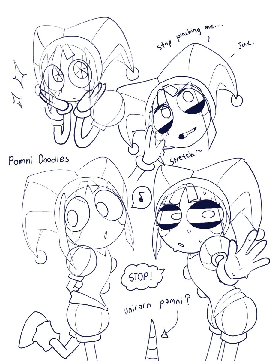 i love pomni so much 
#tadc #pomni #fanart #doodle