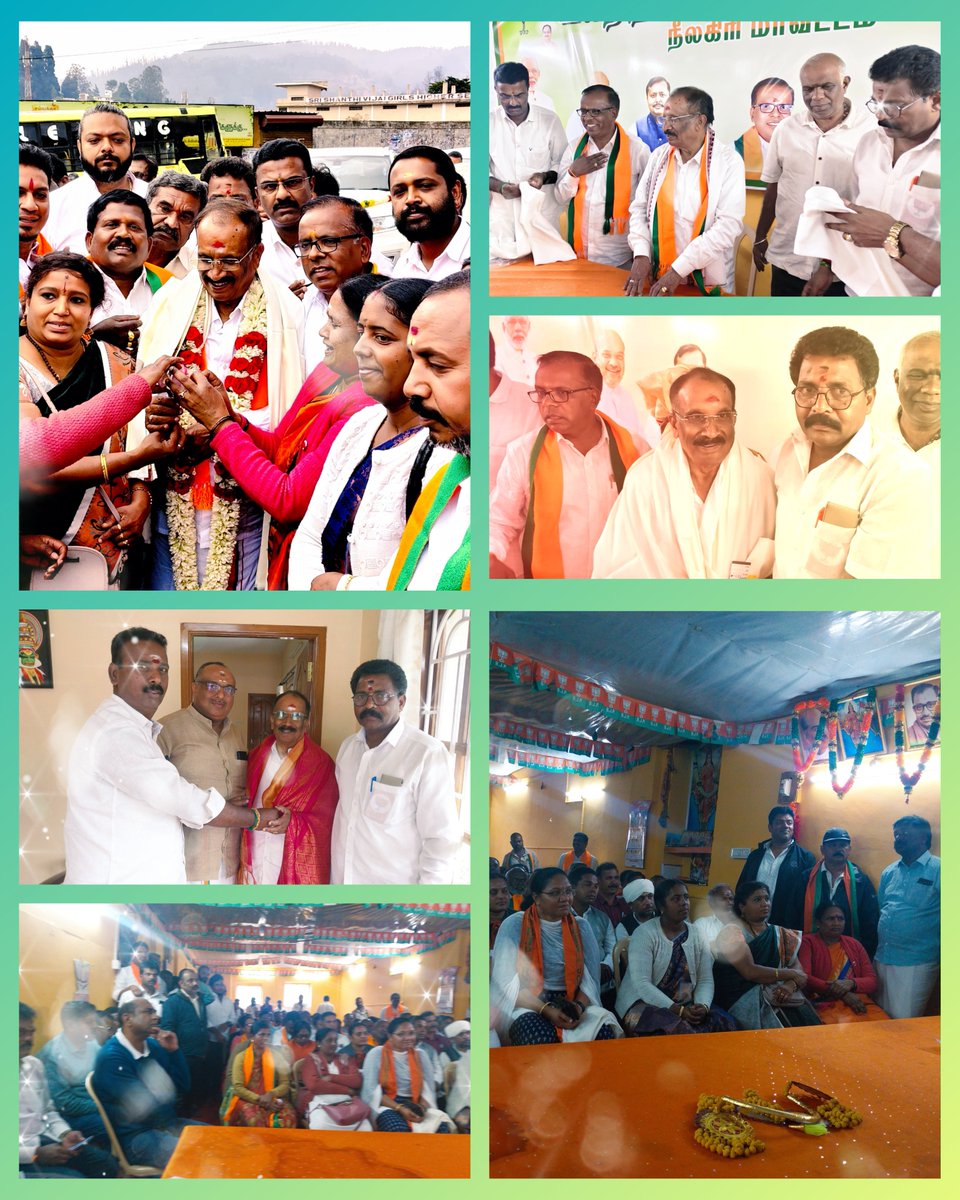 easwaranbjp's tweet photo. நீலகிரி மாவட்டம் 
 உதகை சட்டமன்றம் 
மாண்புமிகு விஸ்வ குரு 
 திரு நரேந்திர மோடி அவர்களின் ஆசி பெற்ற வெற்றி வேட்பாளர் திரு போஜராஜன் ஐயா அவர்களுக்கு வரவேற்பு நிகழ்ச்சி https://t.co/70O5DUXCel