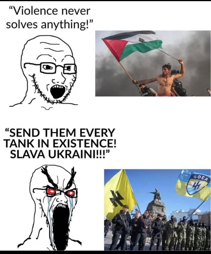 Dan2036639's tweet photo. @ApexImperialist My friend, your only value in life, your right to your land, and your right to defend yourself are all based on who you are with or who might grieve for you. If you are not Jewish, white, or have blue eyes, don't think you possess these rights. https://t.co/YhbOLOUlcd
