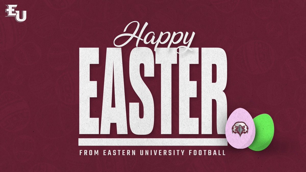 Eastern University Football tweet media