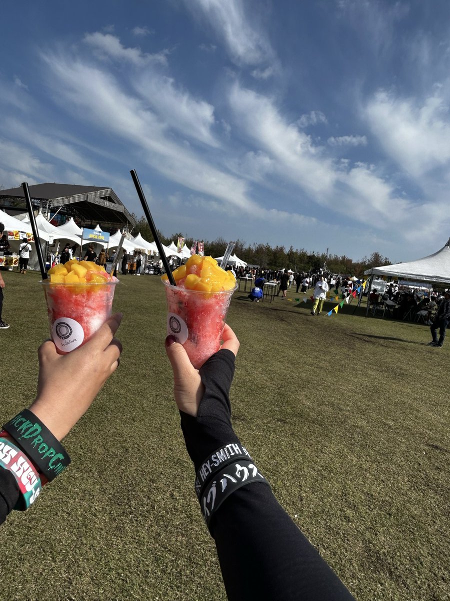 WALK INN FES! 🌋
私にとって初めてのFESで初ヘイスミを見れるなんて最高でしたー!!