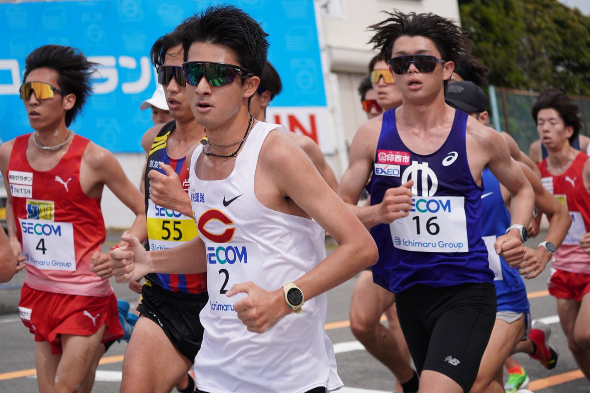 aepa47's tweet photo. 焼津みなとマラソン
関東インカレハーフ 2026

中央大学 佐藤 大介選手
1部2位おめでとうございます㊗️🌟
暑い中お疲れ様でした！！

 #焼津みなとマラソン  #関東インカレハーフ  #中央大学  #佐藤大介 選手 https://t.co/OOSnx9LCOM