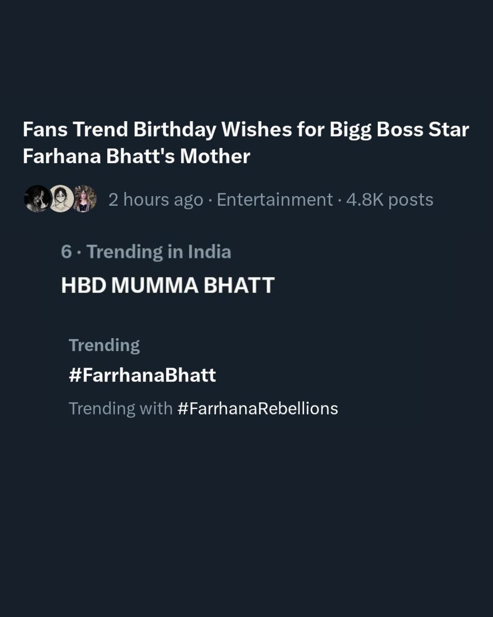 Today’s Summary!

Some irrelevant, jobless creature tried to mess things up… but clearly failed. We still pulled off our trend for Mumma Bhatt smoothly, and that’s what matters.

Just a small reminder to all my fellow fd mates… let’s use our energy in better ways. By better, I