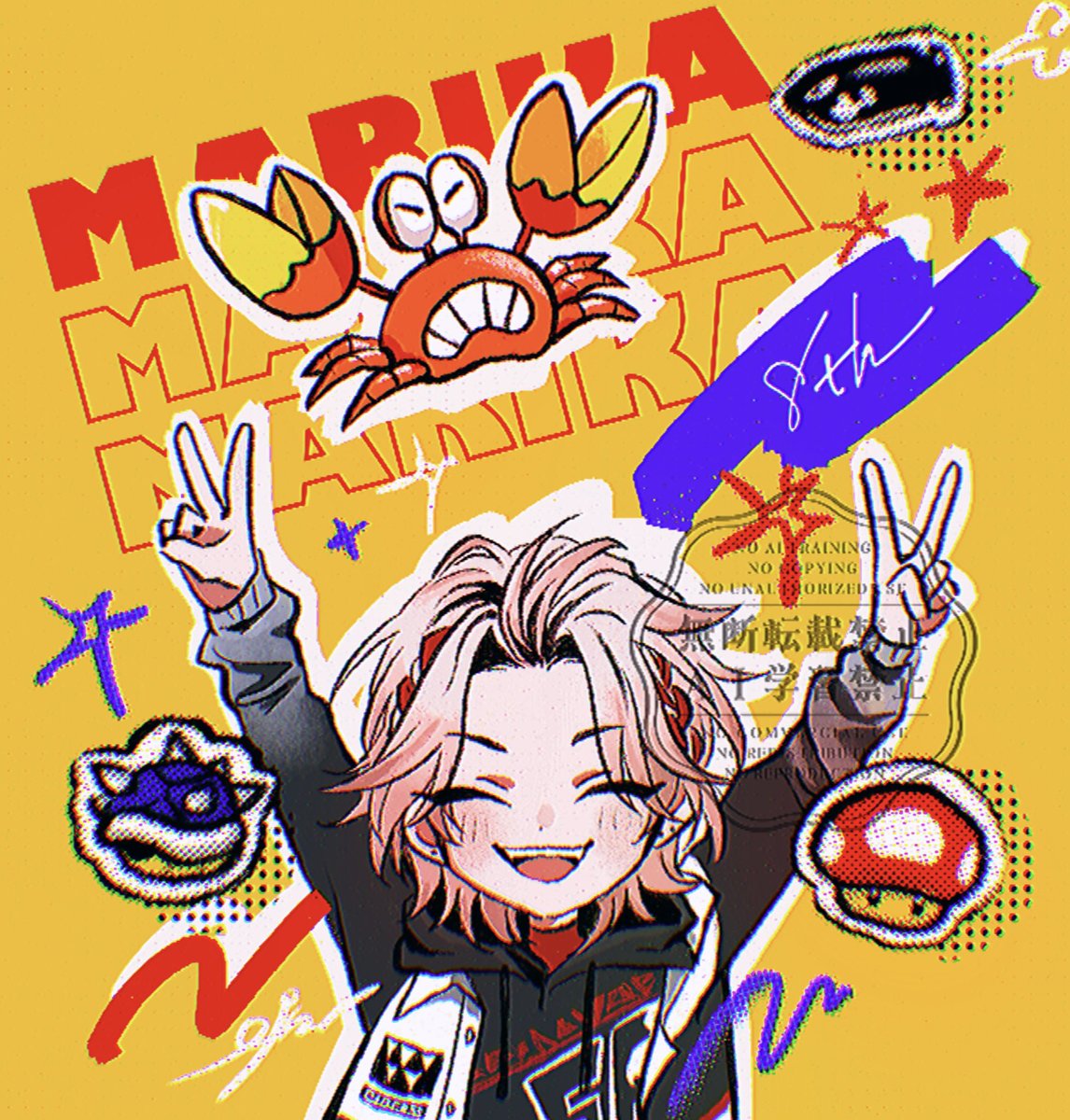 団体戦&amp;個人戦両日参加お疲れさまでした！！

#SeraPic
#マリカにじさんじ杯