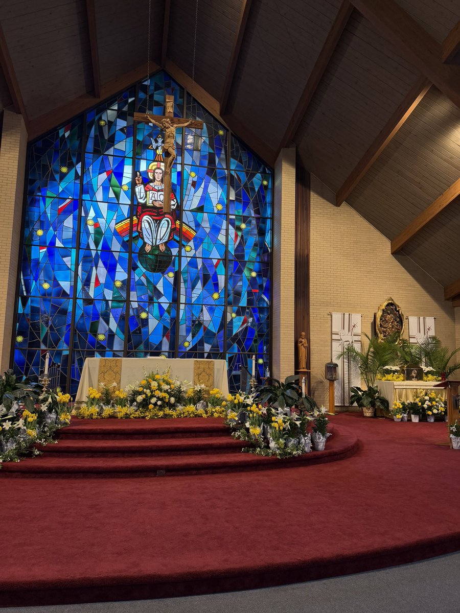 Isabelletkrause's tweet image. Easter Vigil &amp;amp; Easter Sunday