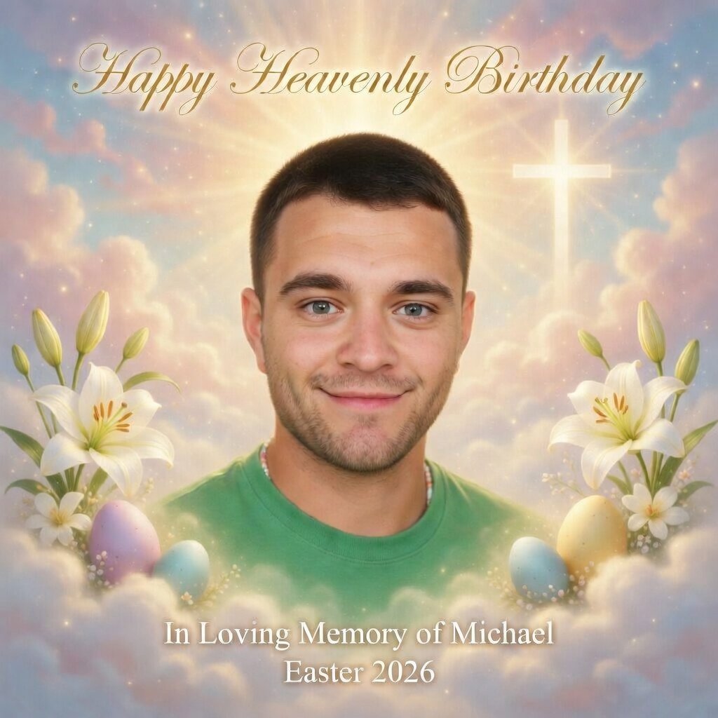mamacgags's tweet image. Happy Birthday and Easter to my son Michael. Thank you @POTUS for fighting for all you are doing to address fentanyl. #forever22 #weaponofmassdestruction