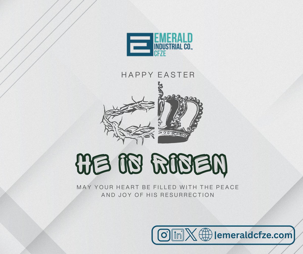 emeraldcfze's tweet photo. Easter is a reminder that renewal is always possible.

A season of hope, reflection, and fresh beginnings. Wishing everyone a joyful Easter filled with peace and new opportunities. https://t.co/6CcqzWIs1T