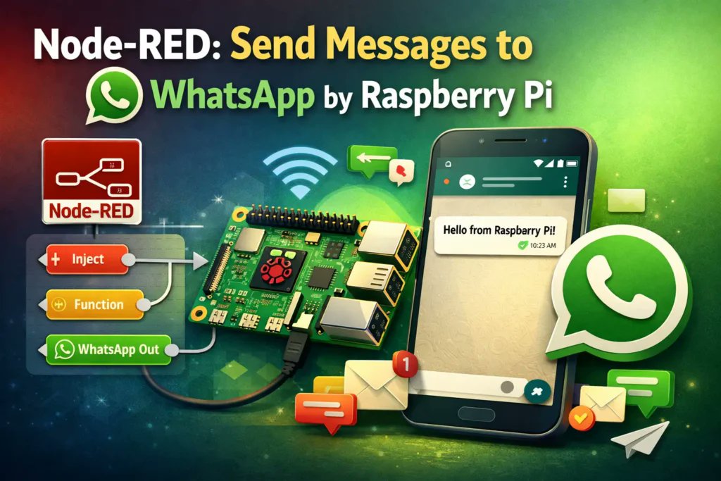 ebokify's tweet photo. Node-RED: Send Messages to WhatsApp @Raspberry_Pi
https://t.co/HDT7TUxAtN

#RaspberryPi #RPiProjects #RaspberryPiProjects #DIYElectronics #EmbeddedSystems https://t.co/7FV5UGY1zI