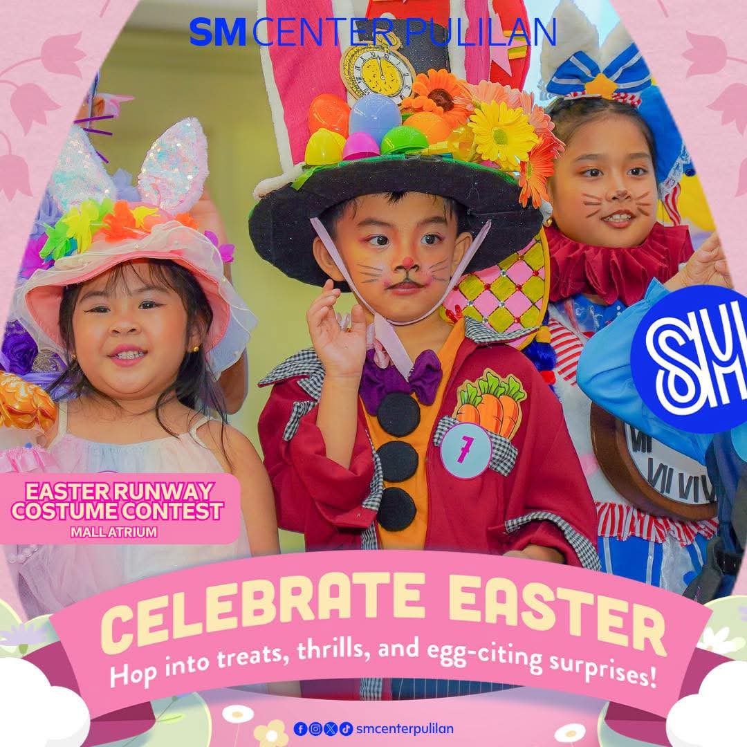 SMCenterPulilan's tweet photo. Color, creativity, and MAX cuteness overload filled your most-loved SM Center Pulilan this Easter Sunday! 🐰🌸

Kids brought their A-game and delivered MAX-level fun, turning Easter into a vibrant, unforgettable celebration. 🙌🏻✨

#CelebrateEasterAtSM
#EverythingsHereAtSM https://t.co/YNWRRkMZ1X