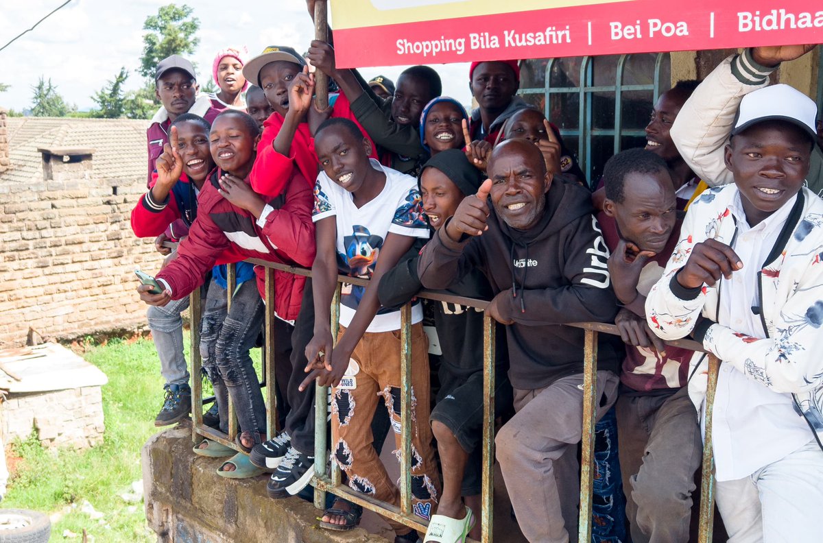 rigathi's tweet photo. We want to assure the people of Kenya that we will not let you down. 

Instead, we are committed to turning your dreams into reality. 

We will walk this journey together, ensuring that no one is left behind as we continue our pursuit of liberation. 

A heartfelt thank you to the people of Gakoe in Gatundu North Constituency, Kiambu County, for engaging with us.