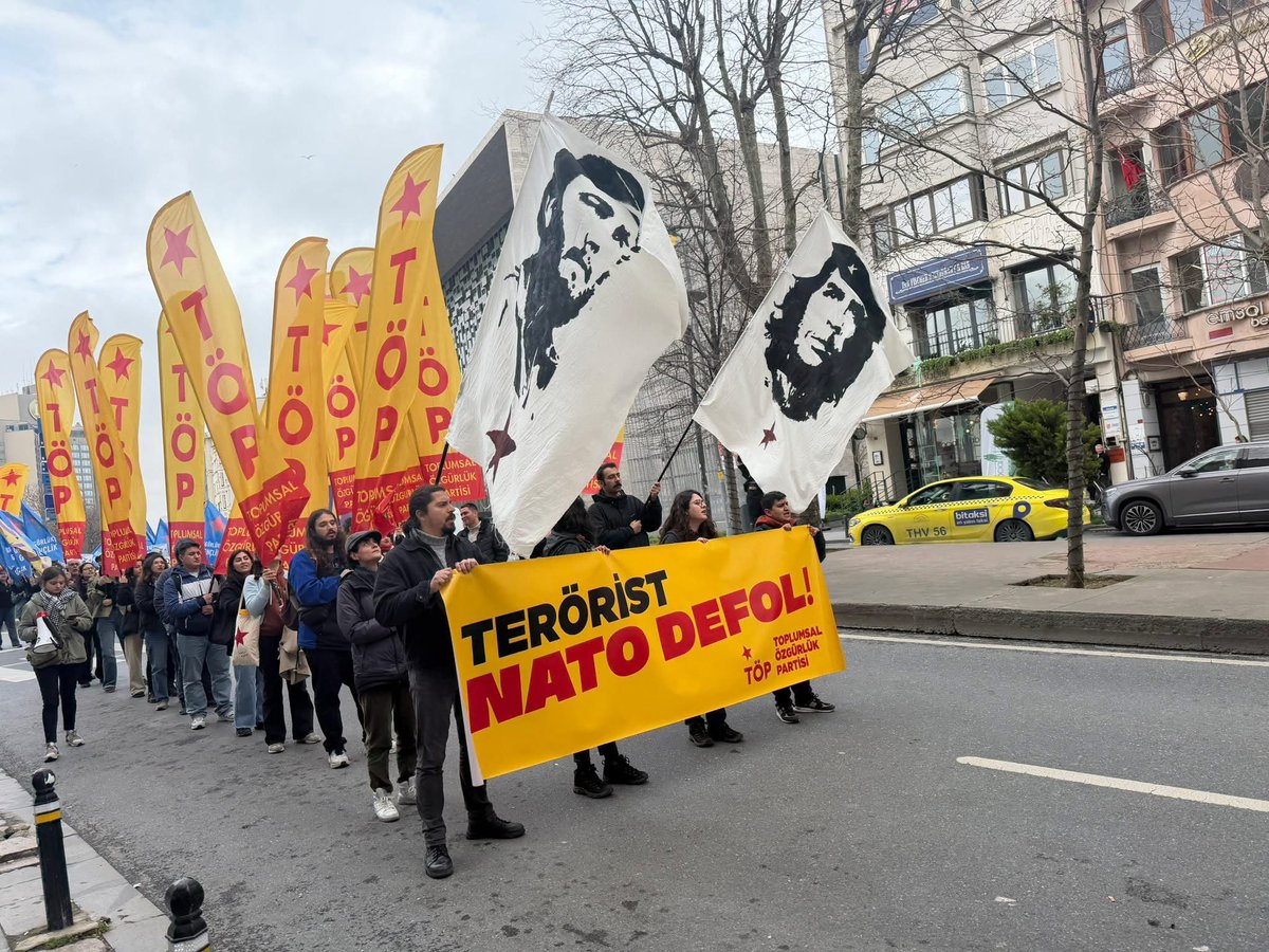 ultras_antifaa's tweet photo. “Terrorist NATO, get out!”

📍Istanbul, Turkey https://t.co/LD6FZ2ZURA