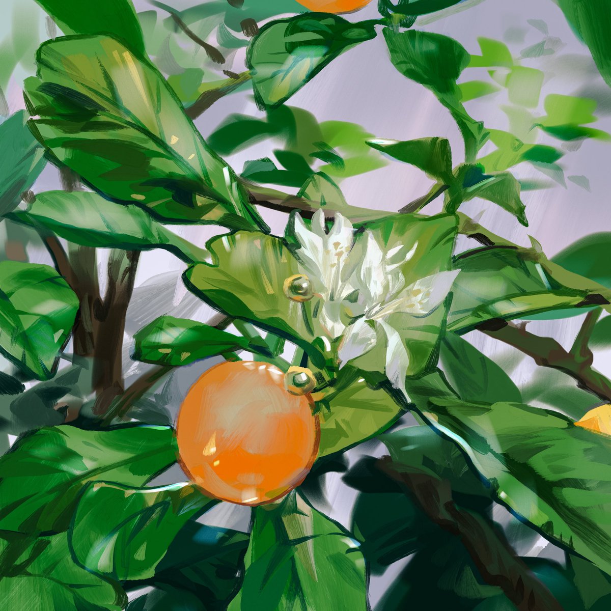 chewoui_'s tweet photo. #pleinairpril day 1-4 https://t.co/edZynYSIJb