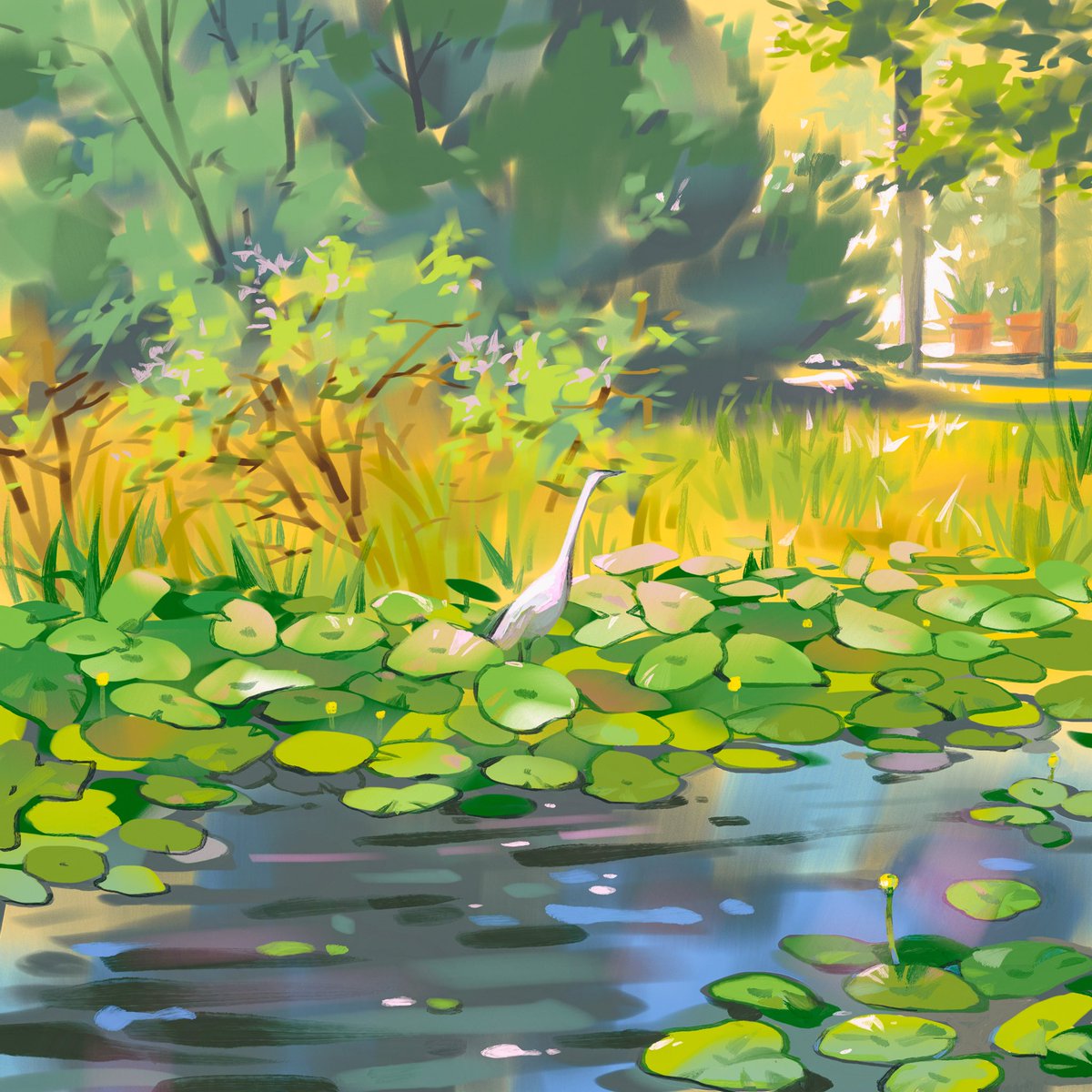 chewoui_'s tweet photo. #pleinairpril day 1-4 https://t.co/edZynYSIJb