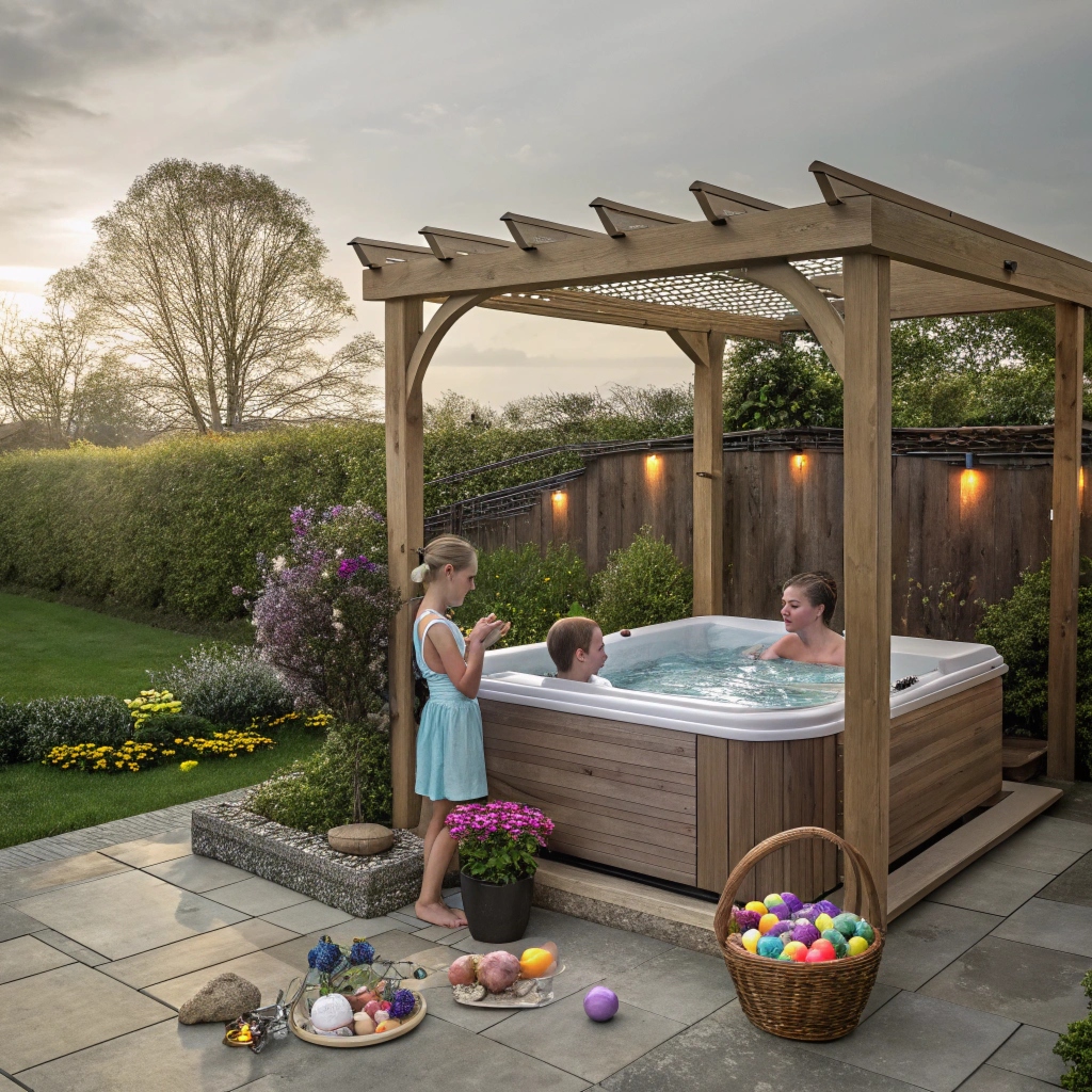 deepbluepoolUK's tweet photo. Easter Splash Begins!. Family and friends coming over? Make sure your hot tub is guest-ready #hottubs #Relaxation #CleanWater #swimmingpools #spa https://t.co/iCQDbQXh3p