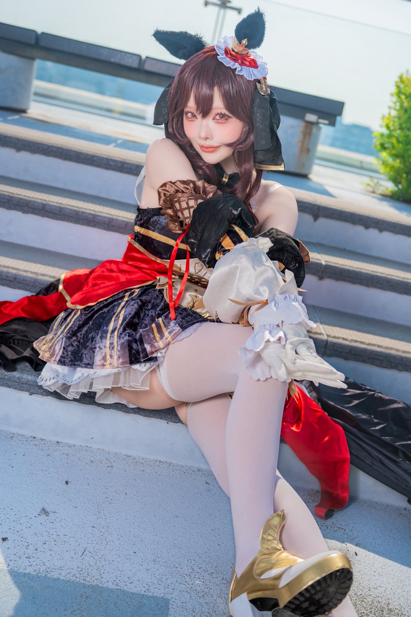 【cosplay】

 ウマ娘/ジェンティルドンナ
⠀
model :水羽えとさん（<a href="/Etocha_cos/">水羽えと</a> ）

#AJ2026  #AJコスプレ