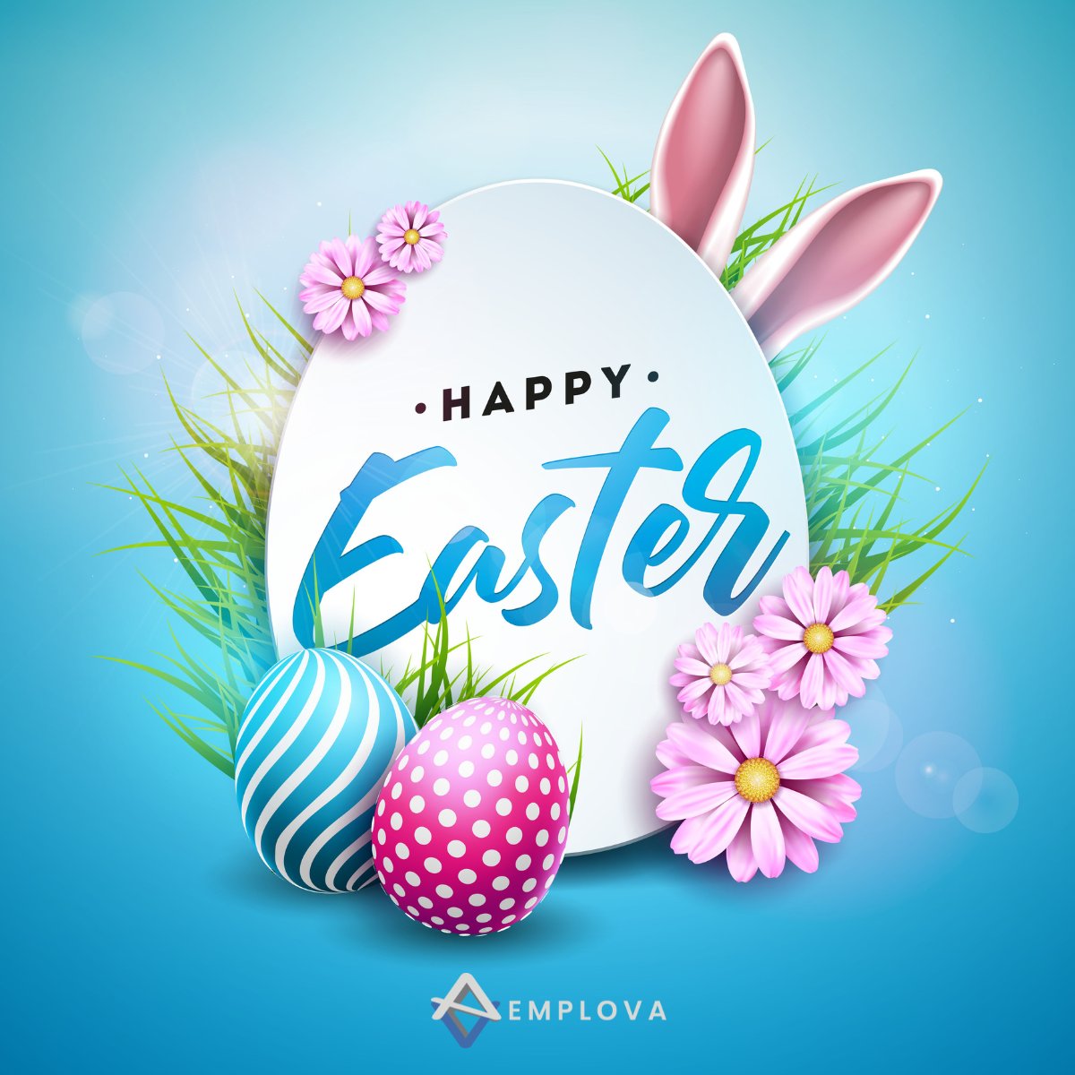 emplova's tweet photo. Happy Easter🐰 https://t.co/OvENSZb6Em