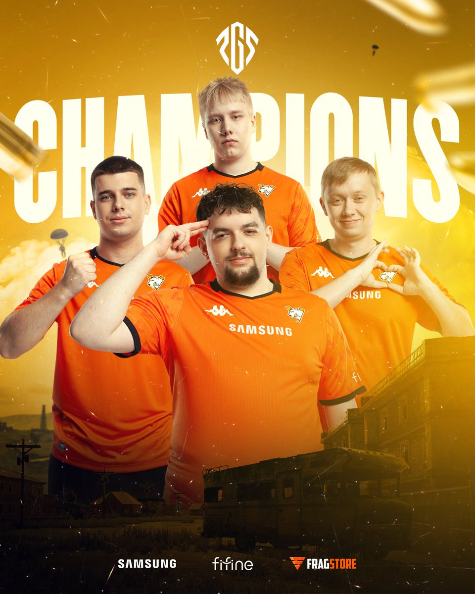 virtuspro_PUBG's tweet image. WE ARE YOUR PGS 3 CHAMPIONS 🏆

From Survival Stage straight to #1 in Grand Finals, we made it.

Huge thanks to everyone who backed the Bears this run 🧡

#PUBG #PGS #GOGOVP @PUBGEsports