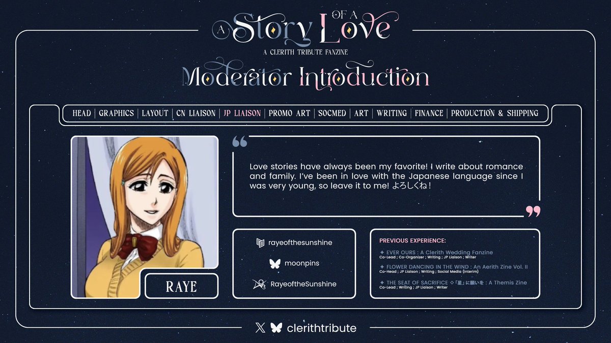 A Story of a Love : A Clerith Tribute Fanzine tweet media