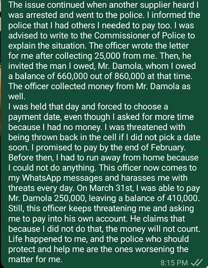 felixbiola1's tweet photo. @wazobiadcreator Police haaa https://t.co/7MlsbpCxeE
