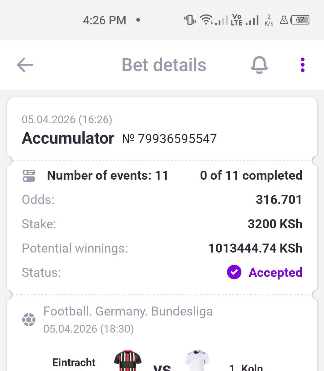 ODDS WINNER 🏆 tweet media