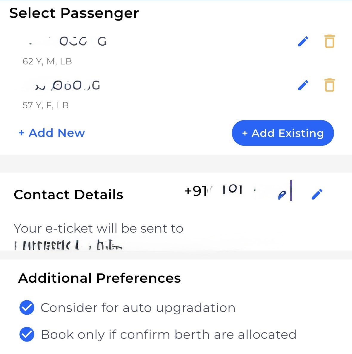 gpranav's tweet photo. @IRCTCofficial I booked tickets for my parents on 22124 for journey from Ajni to Pune on 5th May,even after selecting LB for both and checked yes to book only if the confirmed berths are allocated the tickets for both got booked for MB
Kindly fix this. https://t.co/J3FcFGr9dN