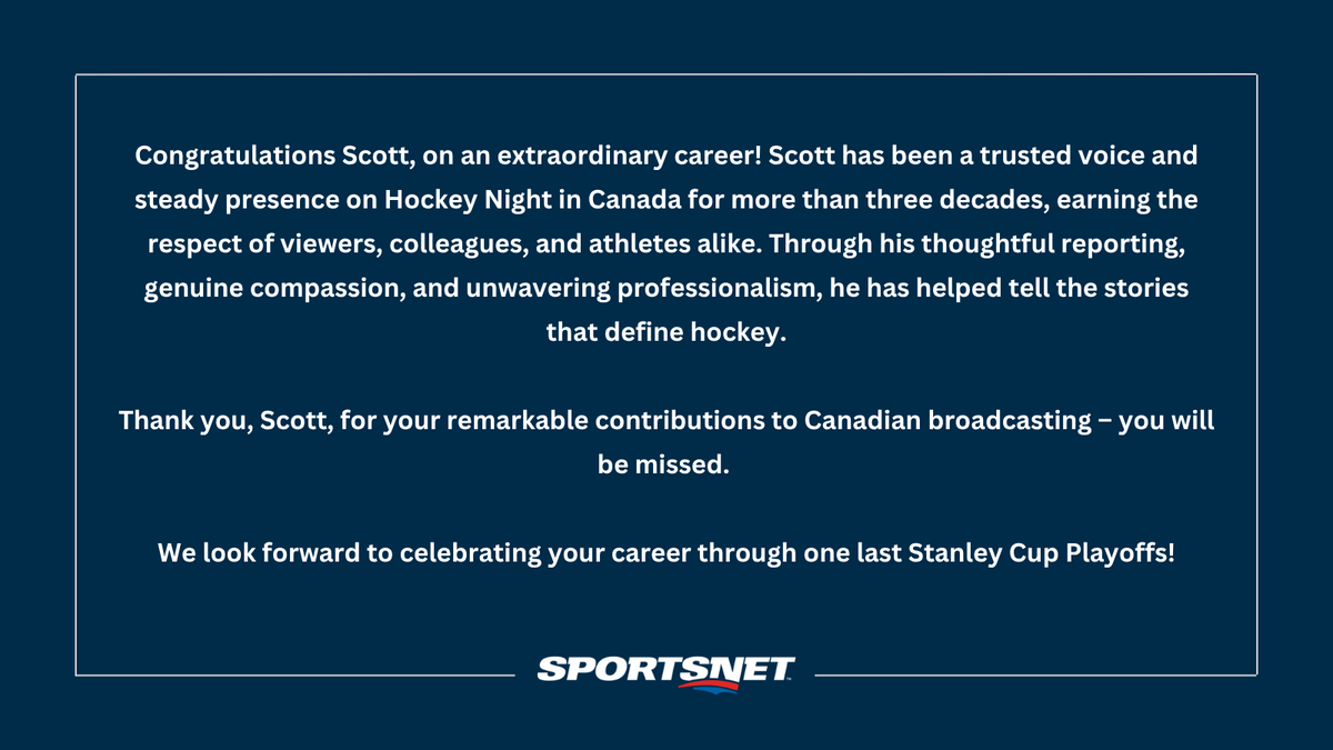 Sportsnet PR tweet media