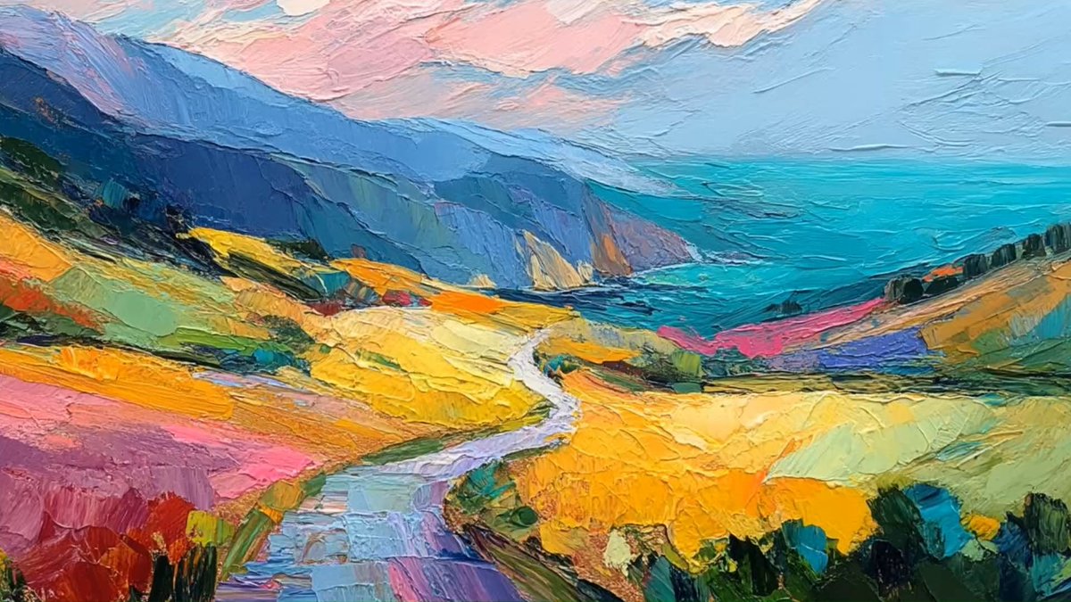 buffyyy24's tweet photo. "Dive into abstract art’s hidden rhythms—brushstrokes hum, colors whisper stories. Every glance reveals a new secret.  #ArtJourney" https://t.co/2fnvjDekOF