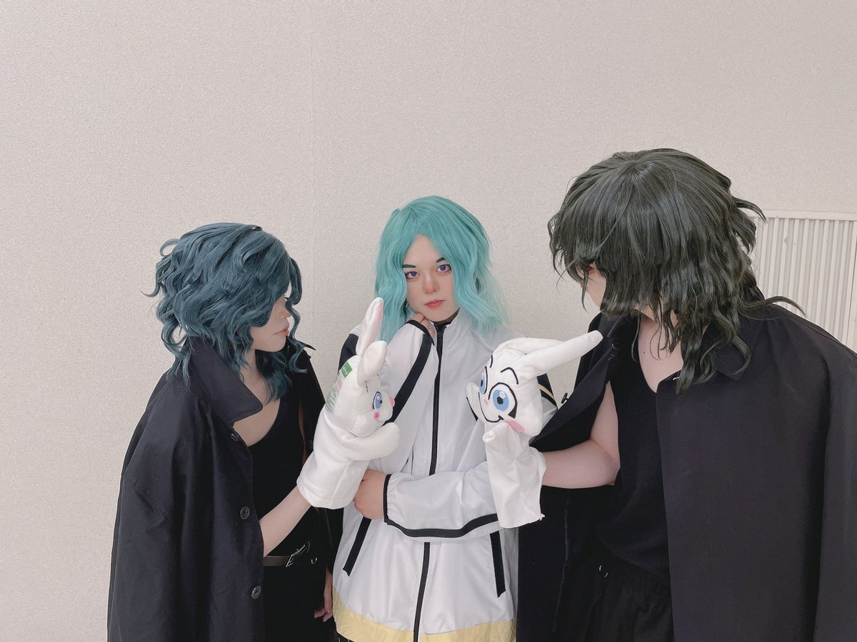 ぎせい🖤4/5青プ🐰 tweet media