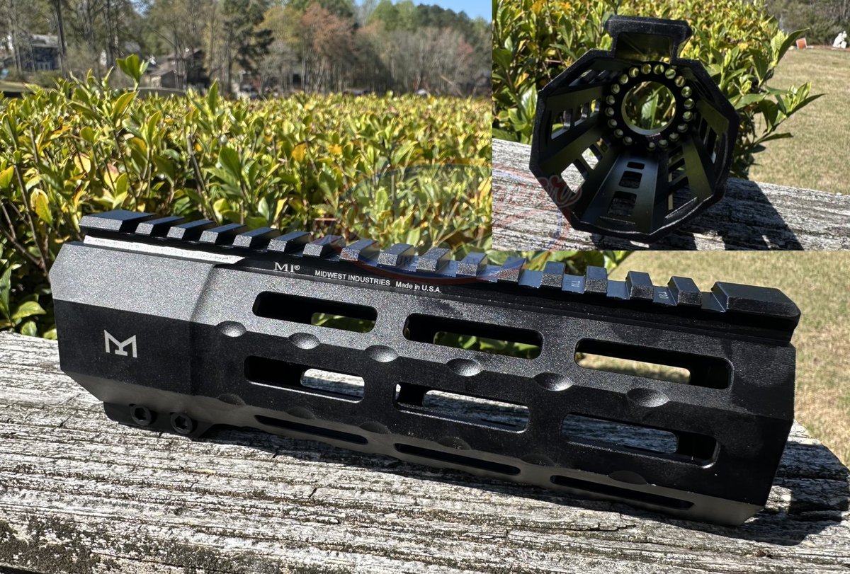 Mrgunsngear's tweet photo. The Midwest Industries suppressor series (1.67'' inside diameter) MLOK free floated handguard for use in an upcoming video.
Now the question is - what silencer to mount underneath it....🤔
#CastingDock #MidwestIndustries #MLOK #silencer #SuppressorSunday https://t.co/qACsZBgDJL