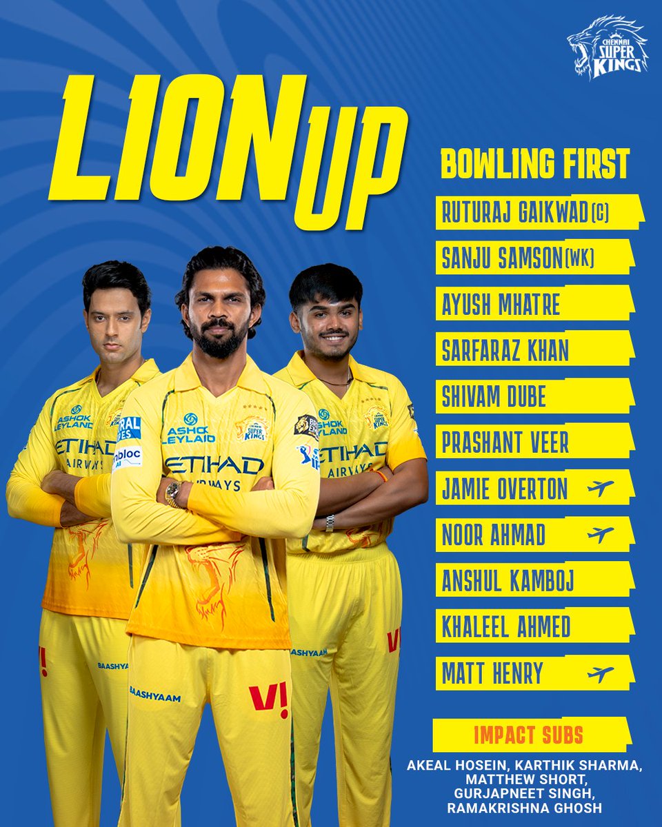 Chennai Super Kings tweet media