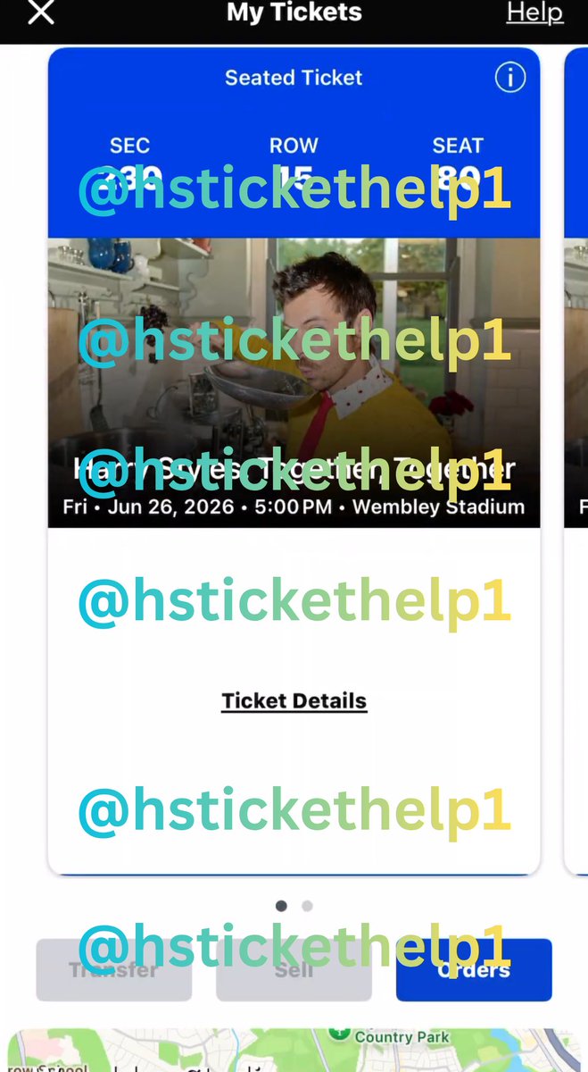 hstickethelp1's tweet photo. Harry Styles’ Together, Together Tour- London🇬🇧
- June 26th
- 1 ticket
- Sec 230, Row 15, Seat 80
- $264.62 total (price verified)
- PayPal G&amp;S

DM @_loopita_ if interested!!! https://t.co/9mxfZmzcXw