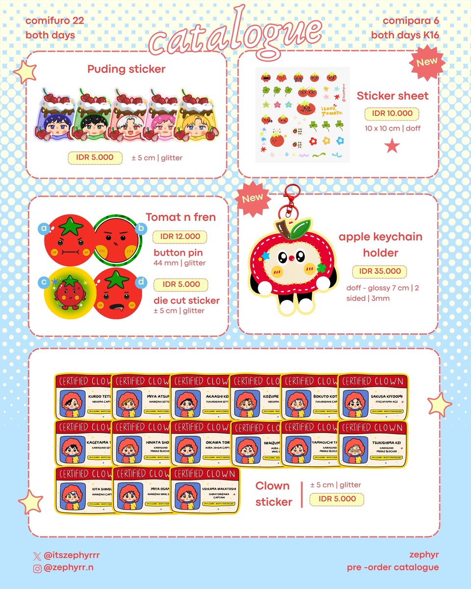 zephyr 🍅 | COMIPARA 6 K16 tweet media