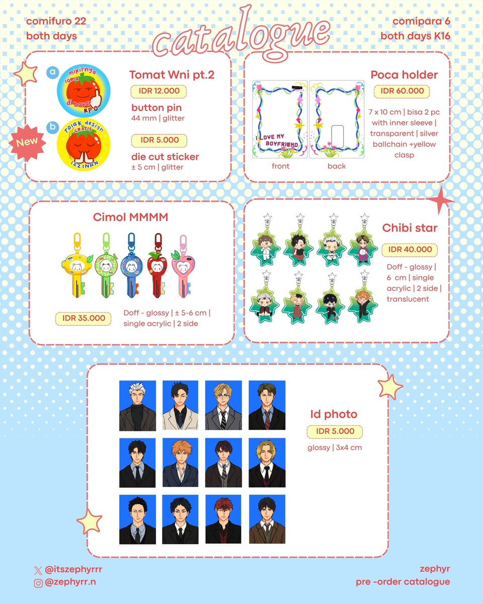 zephyr 🍅 | COMIPARA 6 K16 tweet media