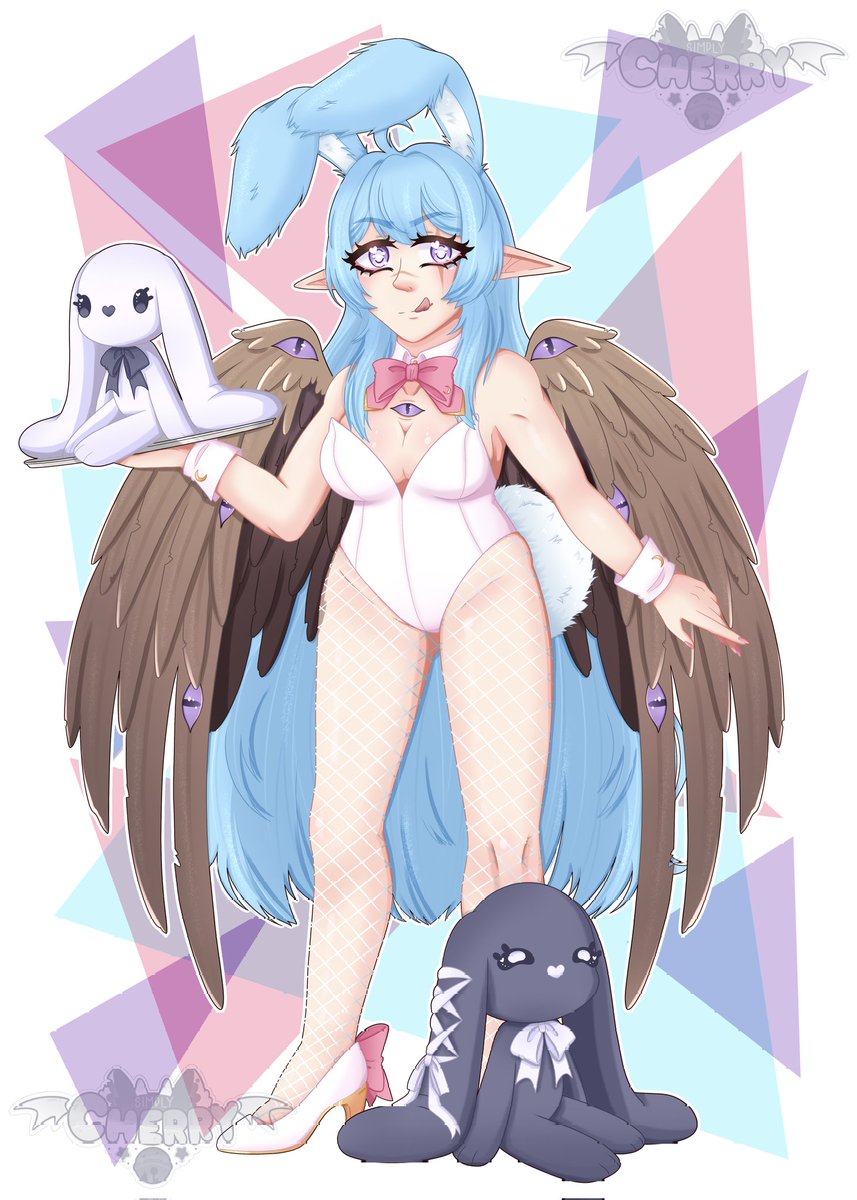 Happy Easter everyone! Hope you all have a wonderful day! 🙏🩵

Art by: <a href="/SimplyCherryVT/">Cherry┊Vtuber【 ⭐STARGAZER 】</a> 

#Vtuber #VtuberEN #streamer #singer #binylee