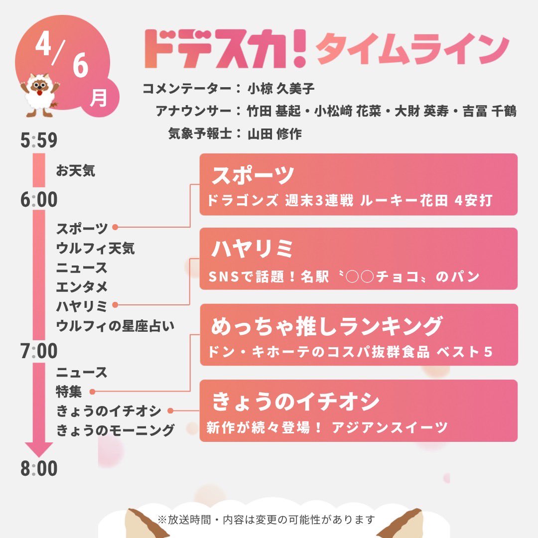 ドデスカ！（メ～テレ）【公式】 tweet media