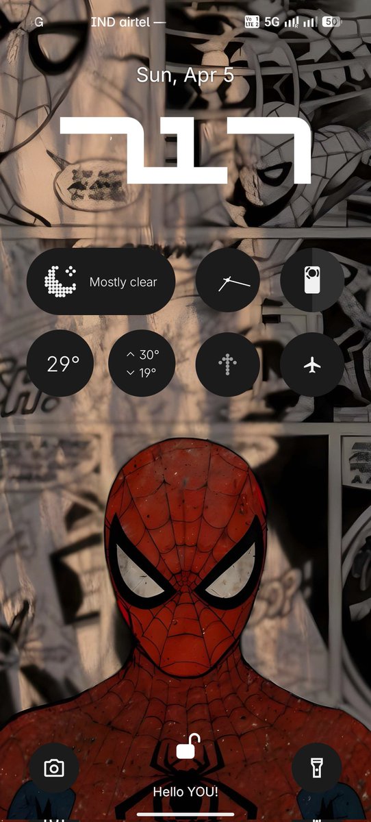 Rahul7j's tweet photo. @Classisco123 Dude thank you for the wallpaper. Looks really cool! https://t.co/gen6V9OZT7